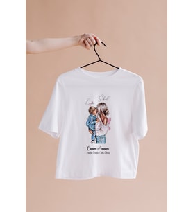 Anneler Günü Tasarımlı Tişört Kişiye Özel ( Unisex - Büyük - Çocuk )
