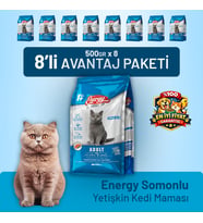 Somonlu Yetişkin Kedi Maması - 8 Adet