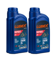 Lubex Rapidus 2T 1 Lt 2 Zamanlı Motosiklet Yağı (2 Adet)
