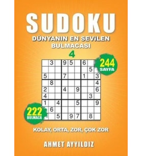 Sudoku Dünyanın Bulmacası 4