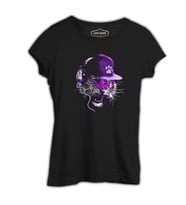Pençe - Kaplan Siyah Kadın Tshirt
