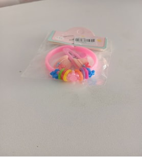 Çocuk Bileklik Pens Toka 3 Adet (Pembe)
