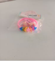 Çocuk Bileklik Pens Toka 3 Adet (Pembe)