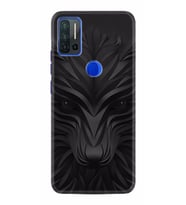Reeder P13 Blue Max Pro Kılıf Desenli Silikon Black Fox 1325
