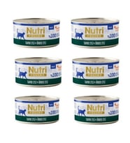Nutri Feline Tahılsız Tavuk Etli ve Ördekli Pate Kedi Konservesi 70 Gr x 6 Adet - Doğal Ezme Yaş Mama