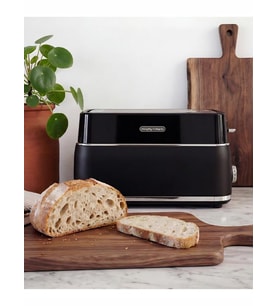 Morphy Richards Signature 2 Bölmeli Siyah Ekmek Kızartma Makinesi