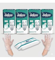 ÖNLEM EMİCİ KÜLOT XLARGE 120 ADET ISLAK MENDİL VE POŞET ELDİVEN HEDİYELİ