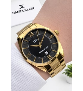 Daniel Klein 2 Yıl Garantili Takvimli Kadran 3 Atm Suya Dayanıklı Erkek Kol Saati EDK.14452.5