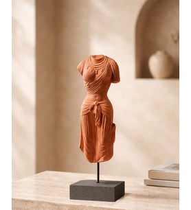 Antika Görünüm Zen Vücut Heykeli Buddha Zen Ev Dekoru Büstleri Büyük Boy Heykel 30 CM