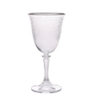 Decorium Kırmızı Şarap Kadehi 6 Prc Morano Platin M01115