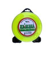 NYLGRASS Yüksek Kaliteli Tırpan Misinası Misinesi 3.3mm 43 Metre 2 Adet