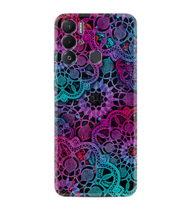 Tecno Pova Neo Kılıf Silikon Desen Özel Seri Colurful Mandala 1667