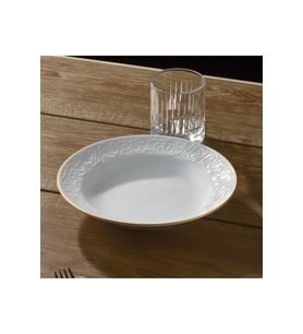 Bahar Dalı 6 Parça 22 cm Çukur Yemek Tabağı Seti