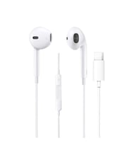 Samsung Oppo Xiaomi Huawei Uyumlu Type-c Girişli Mikrofonlu Hd Ses Kablolu Kulaklık typec Tak Çalıştır (Beyaz)