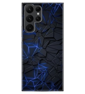 Samsung Galaxy S22 Ultra Kılıf Resimli Desenli Silikon Boyun Askılı Karmaşık 1874