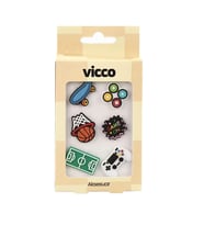 Vicco 996.A26Y.002 Fun jibbitz Renkli