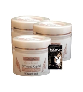 Three Brand Arnavut 3'lü Whitening Cream Aklık 100 ml + 1 Hediye Jel