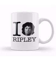 Alien I Heart Ripley Kupa Bardak Porselen