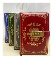 Özel Tasarım Şifreli Deri Defter