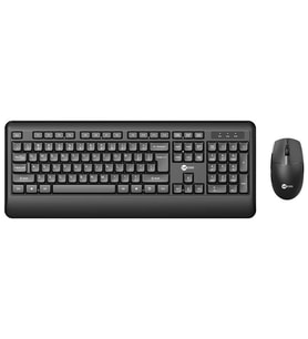 Lenovo Lecoo KW202 Kablosuz Q Klavye - Mouse Set Siyah