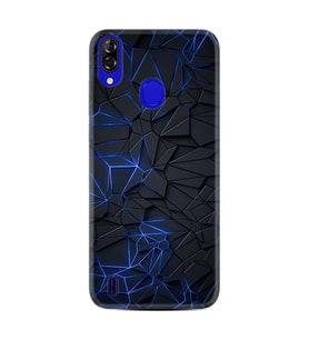 Reeder P13 Blue Plus Kılıf Resimli Desenli Silikon Platinium Series Karmaşık 1874