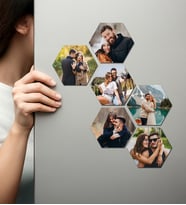 Kişiye Özel Ahşap Fotoğraflı UV Baskılı Magnet