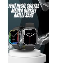 Northcity Akıllı Saat 44 mm Dokunmatik Ekran - AMOLED, IP67 Su Geçirmez