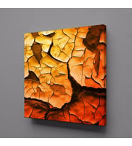KIRMIZI KANVAS TABLO 25x25cm (Karışık)
