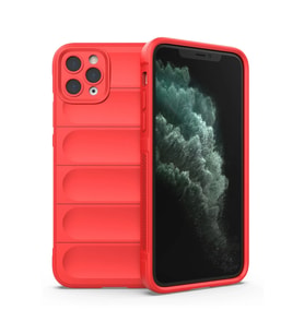 Iphone 11 Kılıf Optimum Silikon - Kırmızı