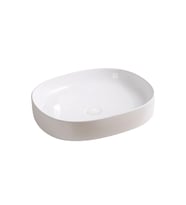 EY-4712 Tezgah Üstü Lavabo Parlak Beyaz
