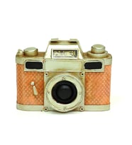 Dekoratif Metal Fotoğraf Makinesi