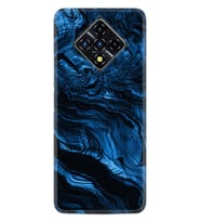 INFINIX Zero 8 Kılıf Resimli Silikon Kılıf Blue MArble 1379