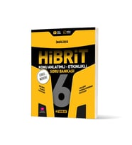 Hız Yayınları 6.sınıf Hibrit Ingilizce Soru Bankası Yeni