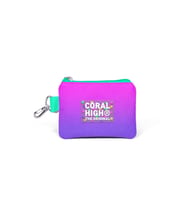 Coral High Kids Pembe Mor Renk Geçişli Bozuk Para Çantası 21891