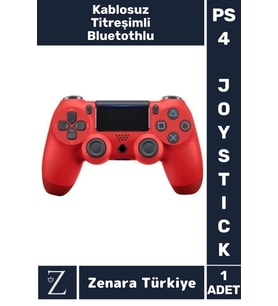 Doubleshock 4 Kablosuz Bluetooth Titreşimli PS 4/PC Uyumlu Playstation 4 Wireless Joystick Oyun Kolu
