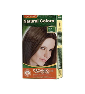 Natural Colors 8Ca Açık Karamel Organik Saç Boyası