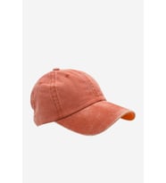 Eskitme Dokulu Pamuklu Kep - Kiremit
