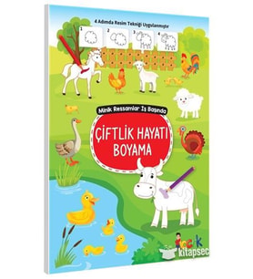 ÇİFTLİK HAYATI BOYAMA - BICIRIK 