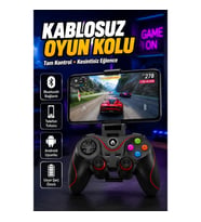 Bluetooth Kablosuz Gamepad – Android, TV ve Bilgisayar Uyumlu Oyun Kolu