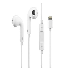 Torima i7 Lighthing to Stereo Earphone Kablolu Kulaklık Beyaz