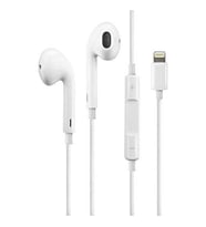 Torima i7 Lighthing to Stereo Earphone Kablolu Kulaklık Beyaz