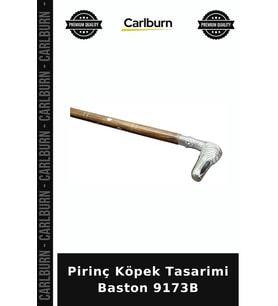 Özel Üretim Aksesuar Klasik Koleksiyon Dekoratif Pirinç Köpek Tasarimi Baston 9173B