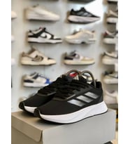 Hafif Siyah - Beyaz Spor Ayakkabı Örgü Mesh Günlük Koşu Sneaker (Siyah - Beyaz)