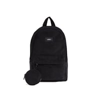 Vans Old Skool Mini Backpack Sırt Çantası-En: 21 cm, Boy: 32 cm, Derinlik: 13 cm VN000Q9ABLK1 Siyah