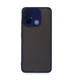 Xiaomi Redmi 12c Kılıf Montreal Silikon Kapak - Lacivert