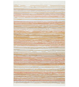 Makine Kaymaz Yıkanabilir Krem Modern Kilim Salon Halısı Mutfak Halısı Koridor Halısı Yolluk 35 MULTY