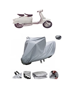 Lambretta Innocenti  Su Geçirmez Motosiklet Brandası ARKA ÇANTA UYUMLU