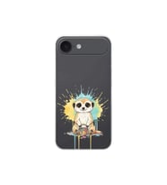 iPhone 17 Air ile Uyumlu Splash Mirket Tasarımlı Şeffaf Silikon Kılıf