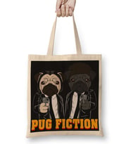 Pulp Fiction Pug Fiction Bez Çanta Uzun Saplı