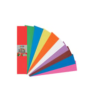 PUTİ KRAPON KAĞIDI 50x200 CM 10'LU PAKET KARIŞIK RENK
